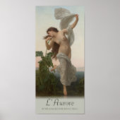 William-Adolphe Bouguereau Dawn L'aurore Cardstock Poster (Voorkant)