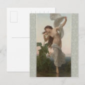William-Adolphe Bouguereau Dawn L'Aurore CC0874 Briefkaart (Voorkant / Achterkant)