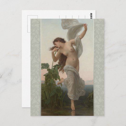 William-Adolphe Bouguereau Dawn L'Aurore CC0874 Briefkaart (Voorkant / Achterkant)