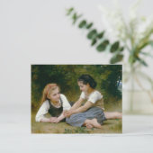 William-Adolphe Bouguereau - De Nut Gatherers Briefkaart (Staand voorkant)