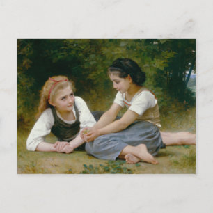 William-Adolphe Bouguereau - De Nut Gatherers Briefkaart