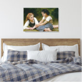 William-Adolphe Bouguereau - De Nut Gatherers Canvas Afdruk (Insitu (Slaapkamer))