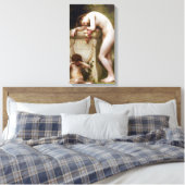 William-Adolphe Bouguereau - Elegy Canvas Afdruk (Insitu (Slaapkamer))