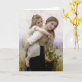 William Adolphe Bouguereau  Kaart (Gele Bloem)