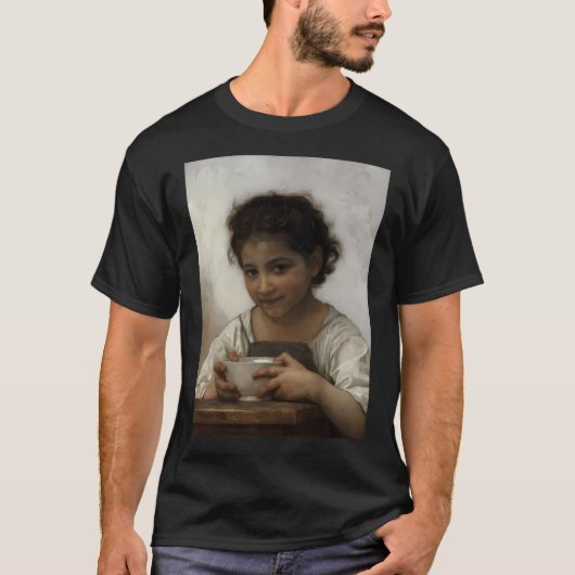 William Adolphe Bouguereau La Soupe Au T-shirt (Voorkant)
