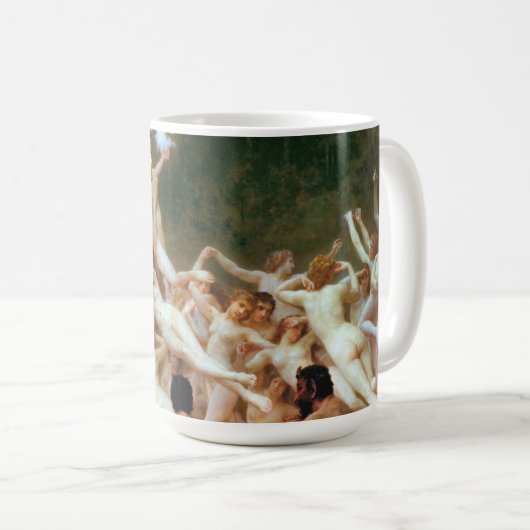William Adolphe Bouguereau Les Oreades 1902 Koffiemok (Voorkant rechts)