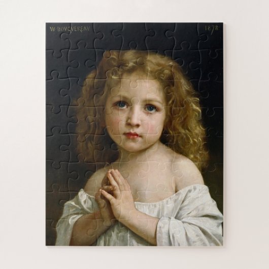 William-Adolphe Bouguereau - Little Girl Legpuzzel (Verticaal)