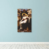 William-Adolphe Bouguereau - Pieta Canvas Afdruk (Insitu (Houten vloer))
