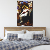 William-Adolphe Bouguereau Pieta Canvas Afdruk (Insitu (Slaapkamer))