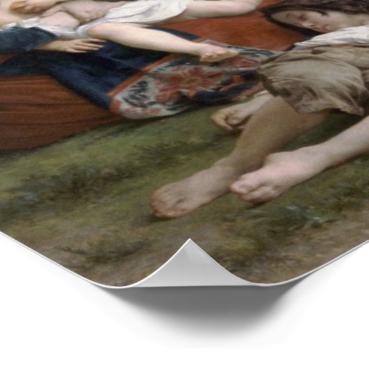 William-Adolphe Bouguereau-Rest Poster (Hoek)