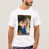 William Adolphe Bouguereau Song of the Angels T-shirt (Voorkant)