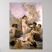 William-Adolphe Bouguereau-The Birth of Venus Poster (Voorkant)