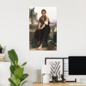 William-Adolphe Bouguereau-The Broken Pitcher Poster (Thuiskantoor)