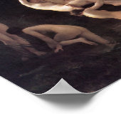 William-Adolphe Bouguereau-The Nymphaeum Poster (Hoek)