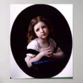 William-Adolphe Bouguereau-The Prayer Poster (Voorkant)