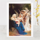 William-Adolphe Bouguereau ZANG DER ENGELEN 1881  Kaart (Gele Bloem)