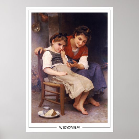 William-Adolphe Bouguereau Zedign Art Poster #13 (Voorkant)