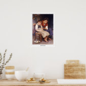 William-Adolphe Bouguereau Zedign Art Poster #13 (Keuken)