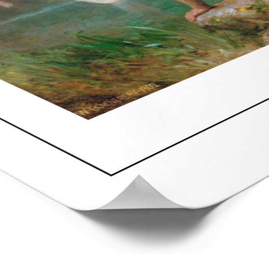 William-Adolphe Bouguereau Zedign Art Poster #138 (Hoek)