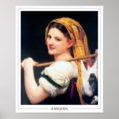 William-Adolphe Bouguereau Zedign Art Poster #16 (Voorkant)