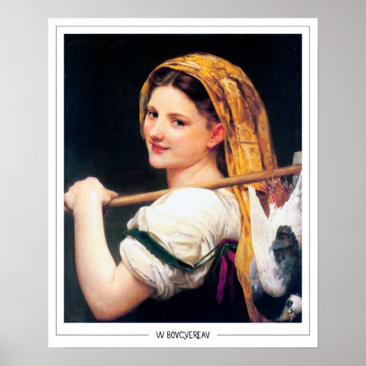 William-Adolphe Bouguereau Zedign Art Poster #16 (Voorkant)