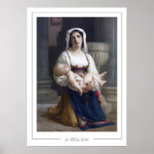 William-Adolphe Bouguereau Zedign Art Poster #172 (Voorkant)