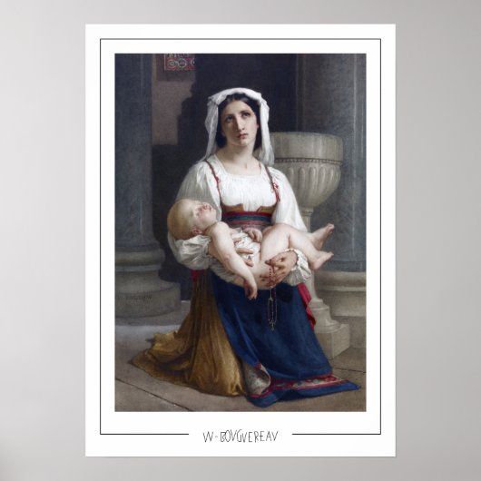 William-Adolphe Bouguereau Zedign Art Poster #172 (Voorkant)