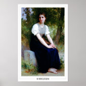 William-Adolphe Bouguereau Zedign Art Poster #193 (Voorkant)