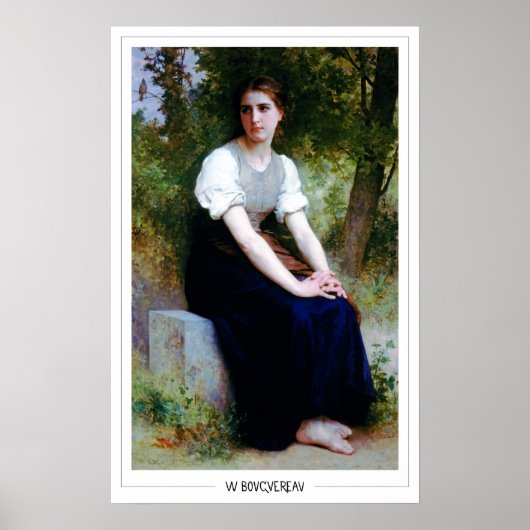 William-Adolphe Bouguereau Zedign Art Poster #193 (Voorkant)