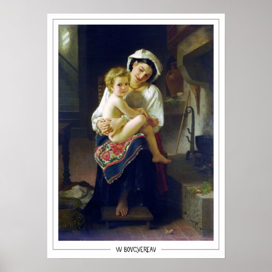 William-Adolphe Bouguereau Zedign Art Poster #21 (Voorkant)