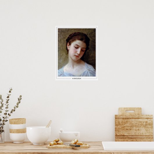 William-Adolphe Bouguereau Zedign Art Poster #24 (Keuken)