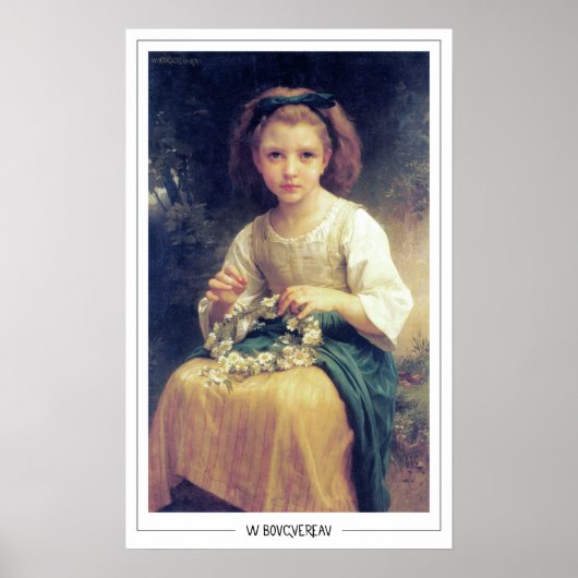 William-Adolphe Bouguereau Zedign Art Poster #8 (Voorkant)