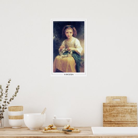 William-Adolphe Bouguereau Zedign Art Poster #8 (Keuken)