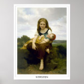 William-Adolphe Bouguereau Zedign Art Poster #9 (Voorkant)