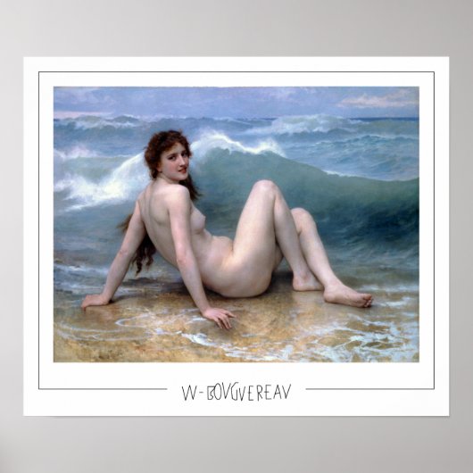 William-Adolphe Bouguereau Zedign Kunstposter #112 Poster (Voorkant)