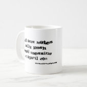 William and Kate's jolly posh Royal Wedding 2011 Koffiemok (Voorkant links)