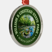 William B Umstead SP Metalen Ornament (Rechts)