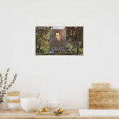 William B. Yeats Wijsheidsquote “Slaan terwijl het Poster (Keuken)