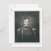 William Bainbridge (1774-1833), gegraveerd door Ge Briefkaart (Voorkant / Achterkant)