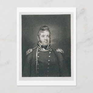 William Bainbridge (1774-1833), gegraveerd door Ge Briefkaart