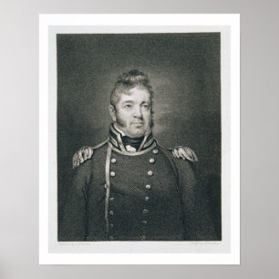 William Bainbridge (1774-1833), gegraveerd door Ge Poster