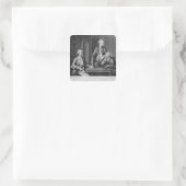 William Beckford James Townsend Vierkante Sticker (Tas)