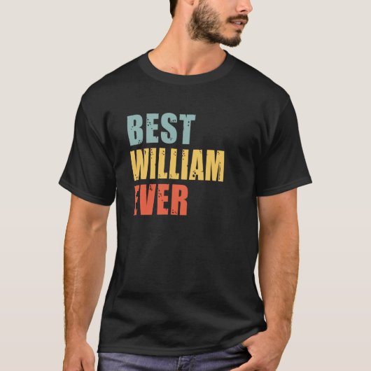 William Best Ever William T-shirt (Voorkant)