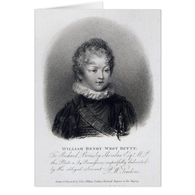 William Betty, 1805 (Voorkant)