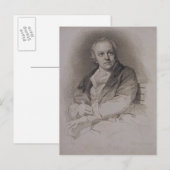 William Blake (1757-1827), gegraveerd door Luigi S Briefkaart (Voorkant / Achterkant)
