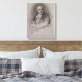 William Blake (1757-1827), gegraveerd door Luigi S Canvas Afdruk (Insitu (Slaapkamer))