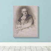 William Blake (1757-1827), gegraveerd door Luigi S Canvas Afdruk (Insitu (Houten vloer))