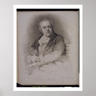 William Blake (1757-1827), gegraveerd door Luigi S Poster