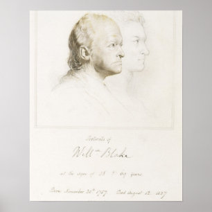 William Blake (1757-1827) in Jeugd en Leeftijd (gr Poster