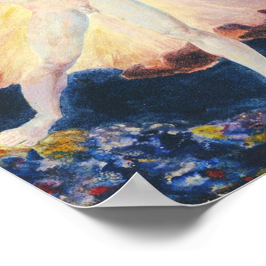 William Blake - Albion Roos Poster (Hoek)